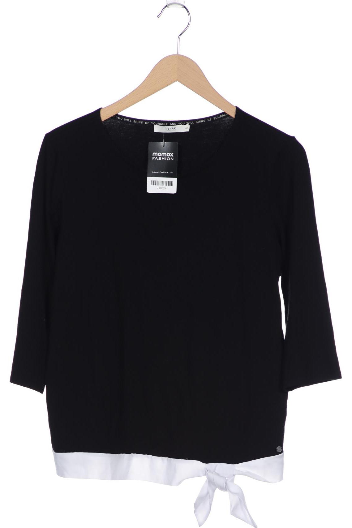 

BRAX Damen Langarmshirt, schwarz