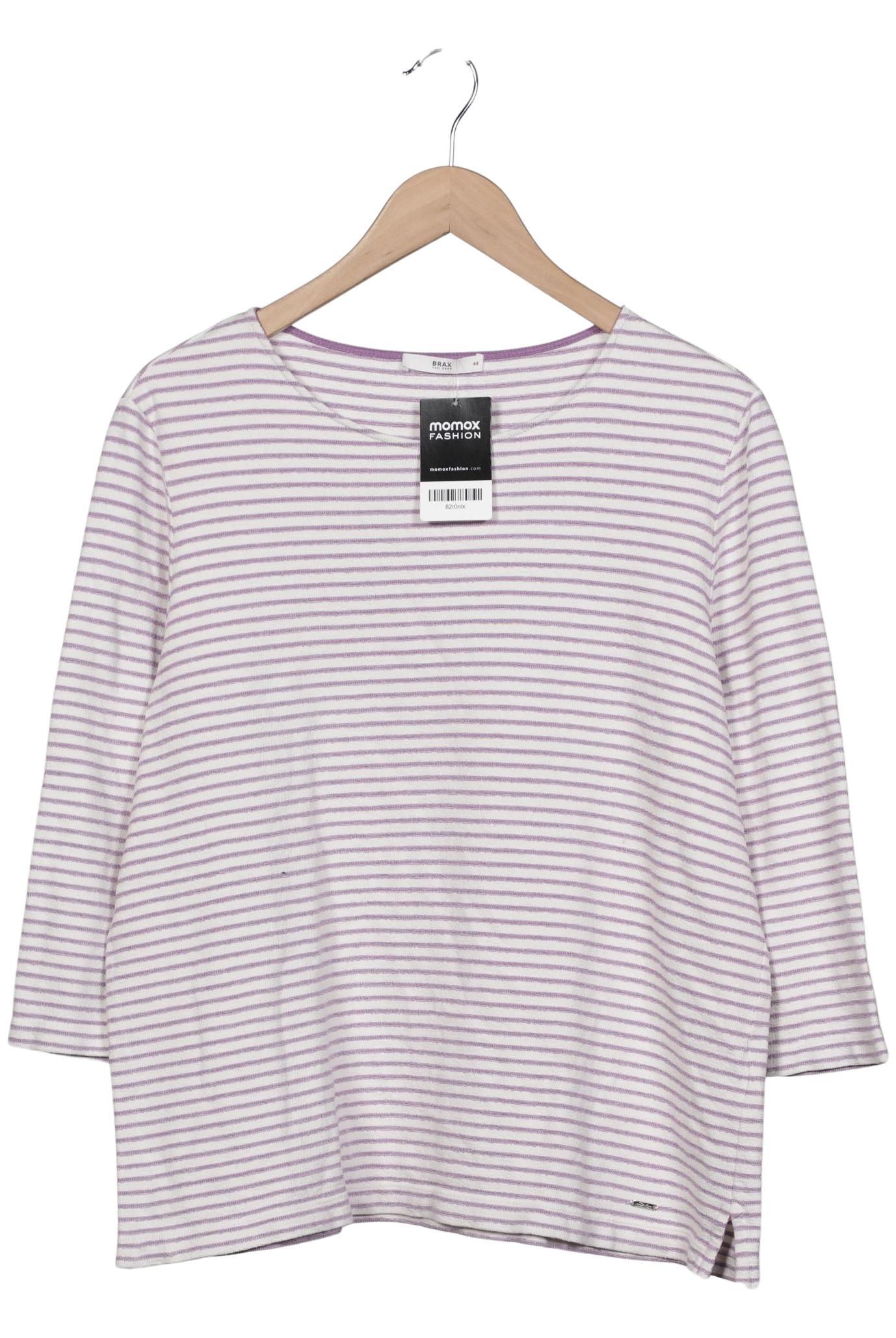 

Brax Damen Langarmshirt, weiß, Gr. 44