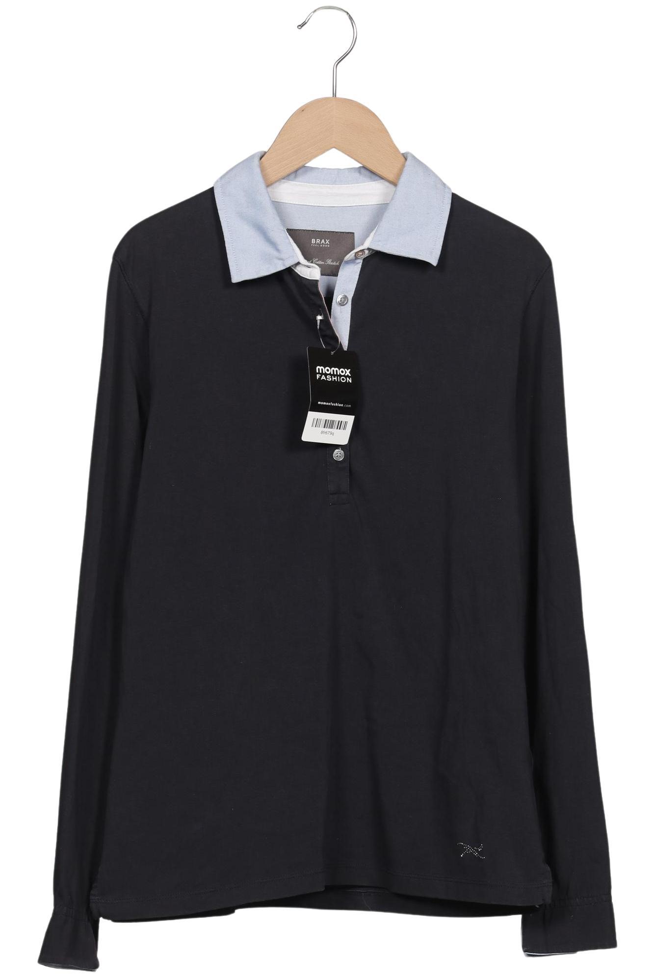 

Brax Damen Langarmshirt, marineblau, Gr. 40