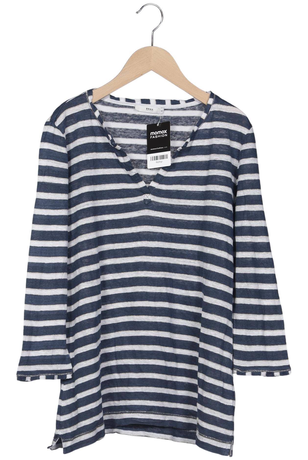 

Brax Damen Langarmshirt, marineblau, Gr. 42