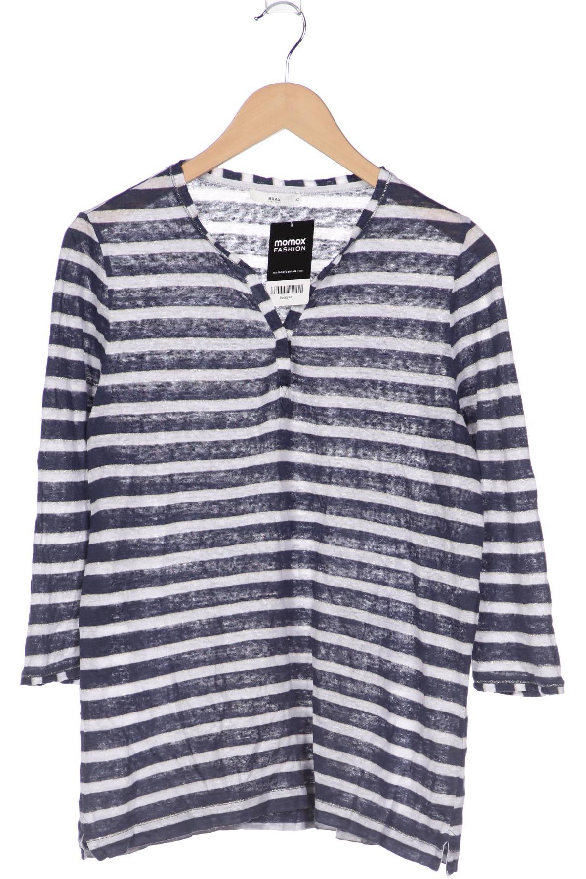 

Brax Damen Langarmshirt, marineblau, Gr. 42