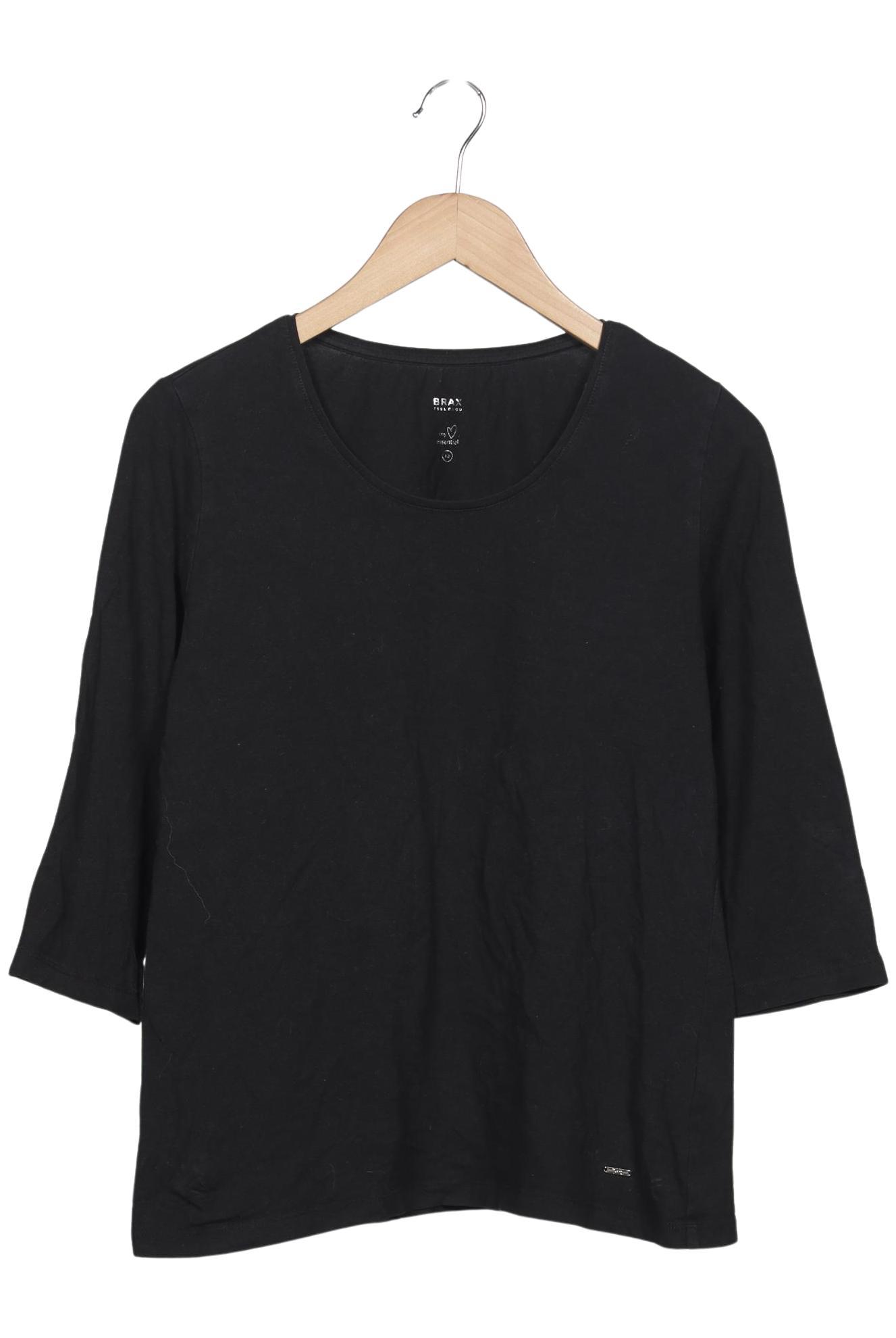 

Brax Damen Langarmshirt, schwarz, Gr. 42