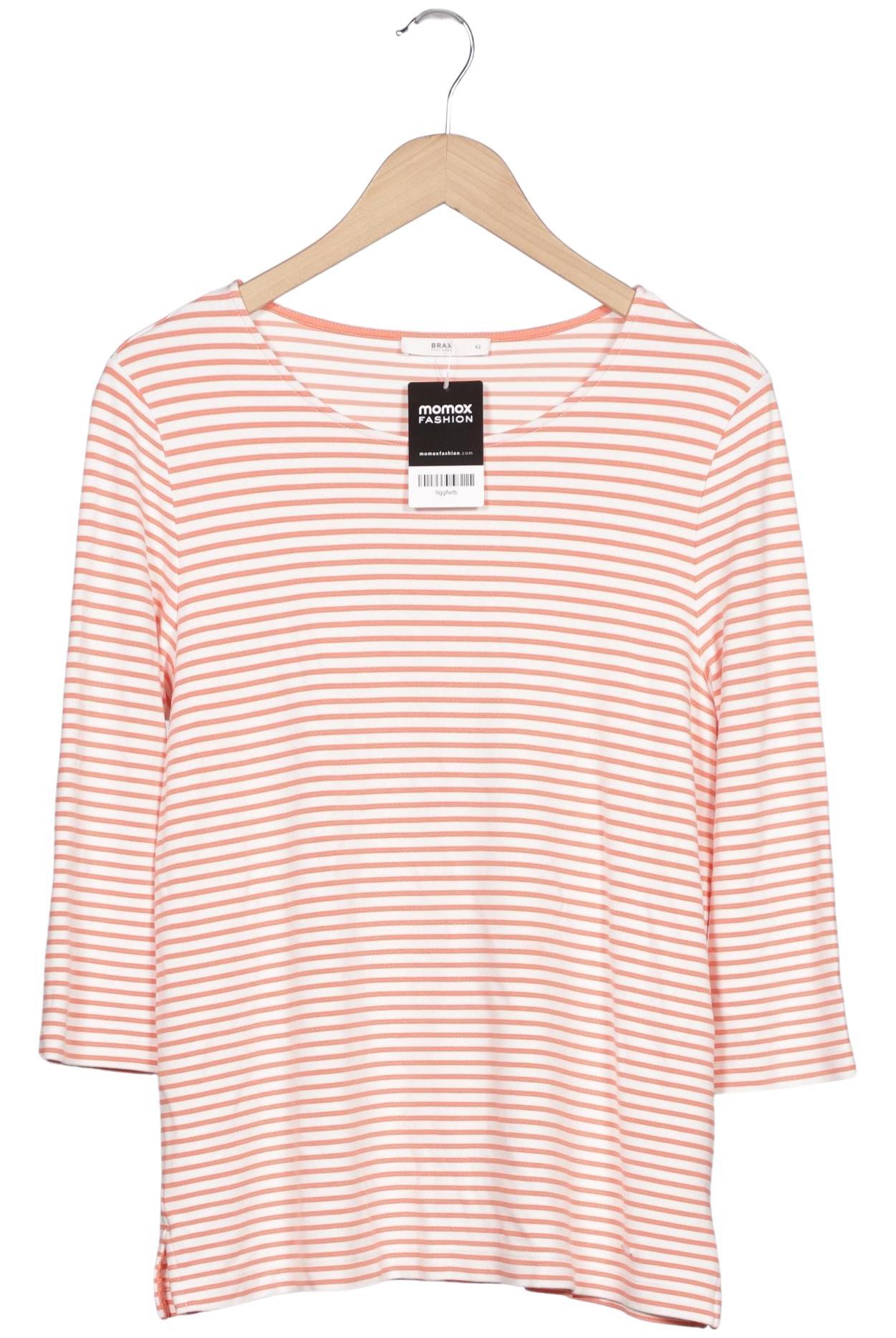 

Brax Damen Langarmshirt, weiß, Gr. 42