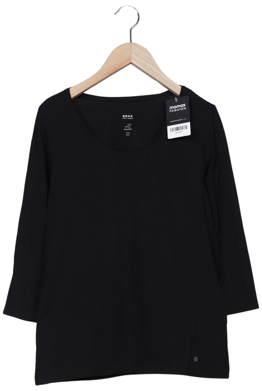 

Brax Damen Langarmshirt, schwarz, Gr. 40