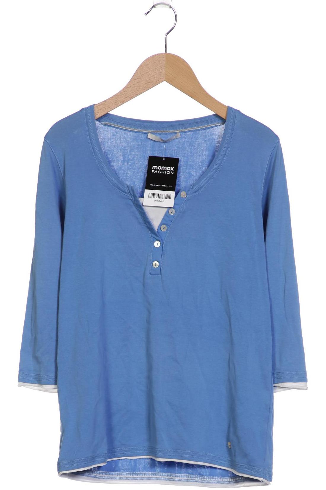 

Brax Damen Langarmshirt, blau, Gr. 40