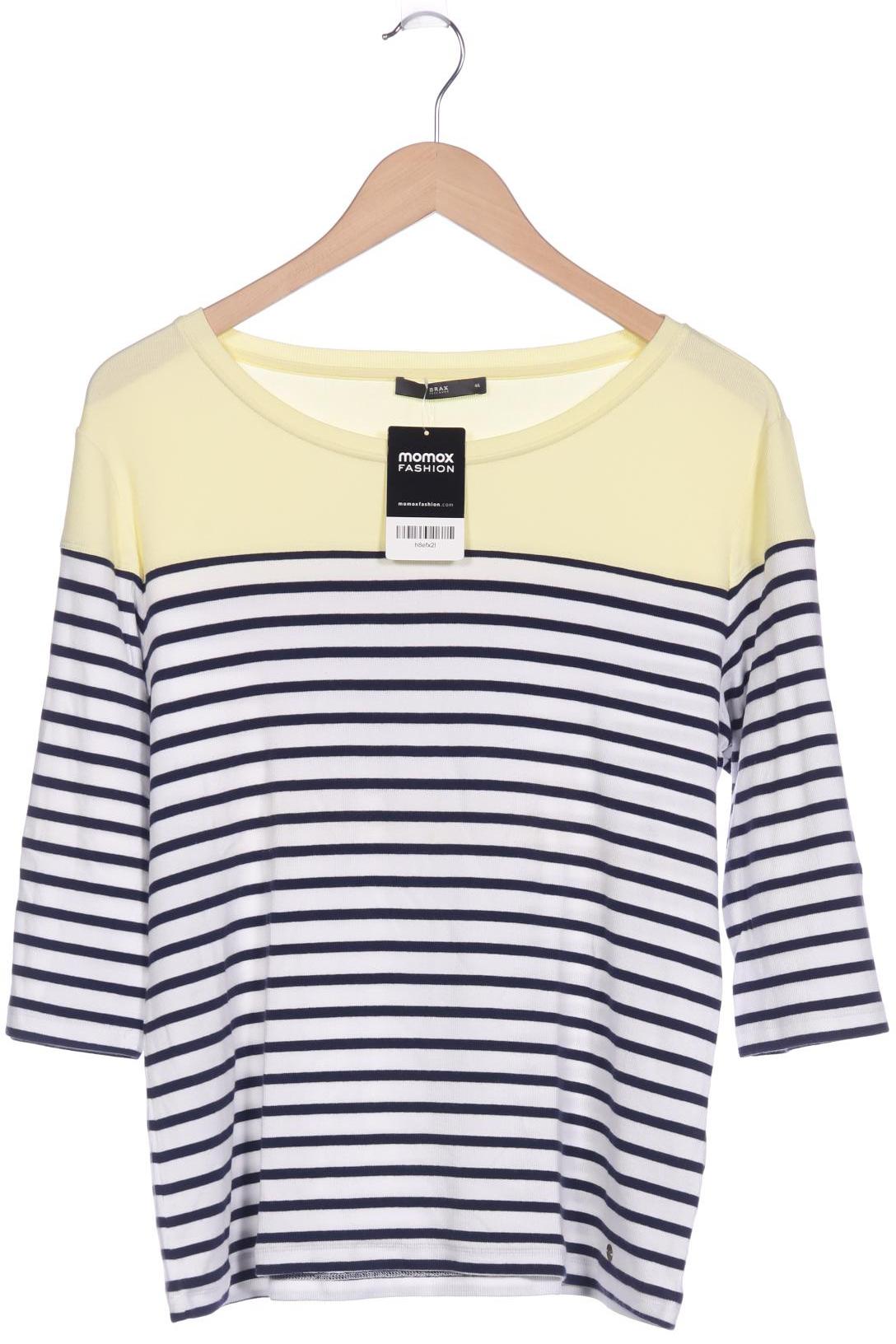 

Brax Damen Langarmshirt, weiß, Gr. 46