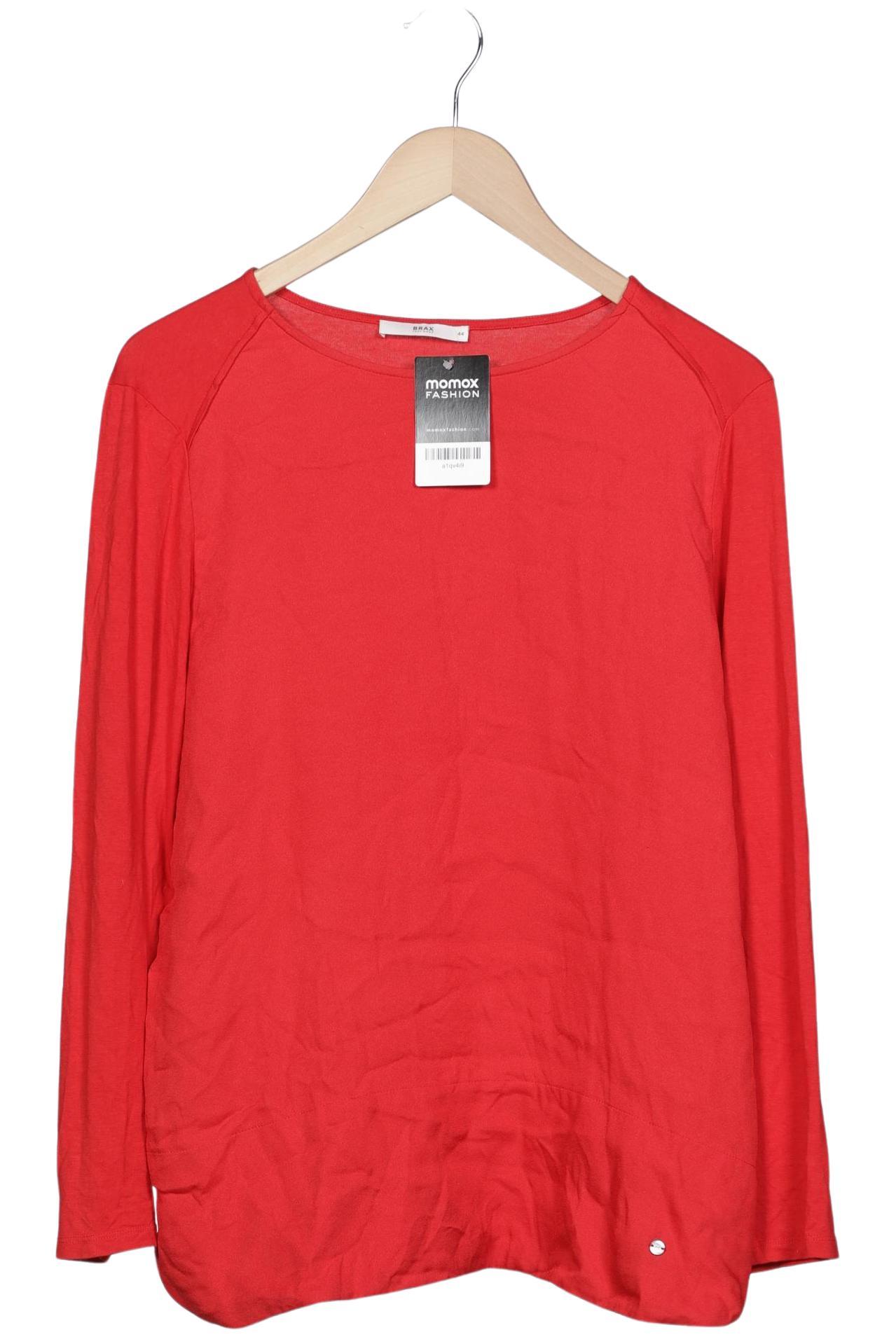 

Brax Damen Langarmshirt, rot, Gr. 44