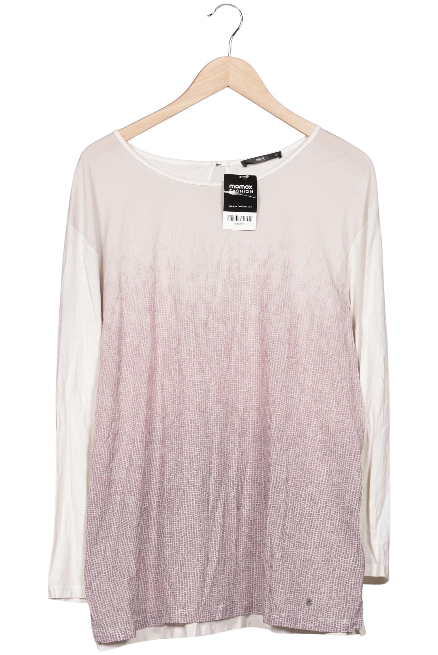 

Brax Damen Langarmshirt, cremeweiß, Gr. 46