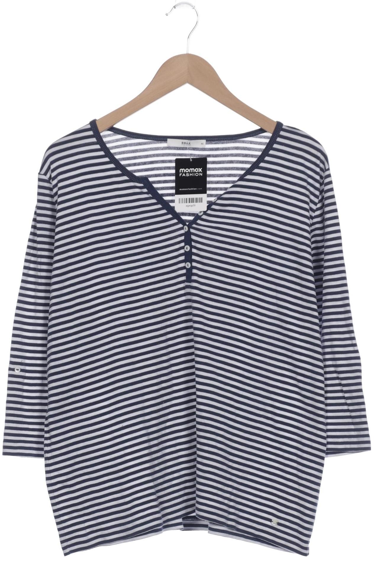 

Brax Damen Langarmshirt, marineblau, Gr. 46