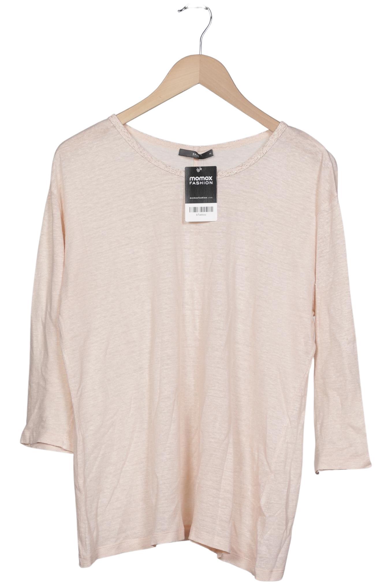 

Brax Damen Langarmshirt, orange, Gr. 42