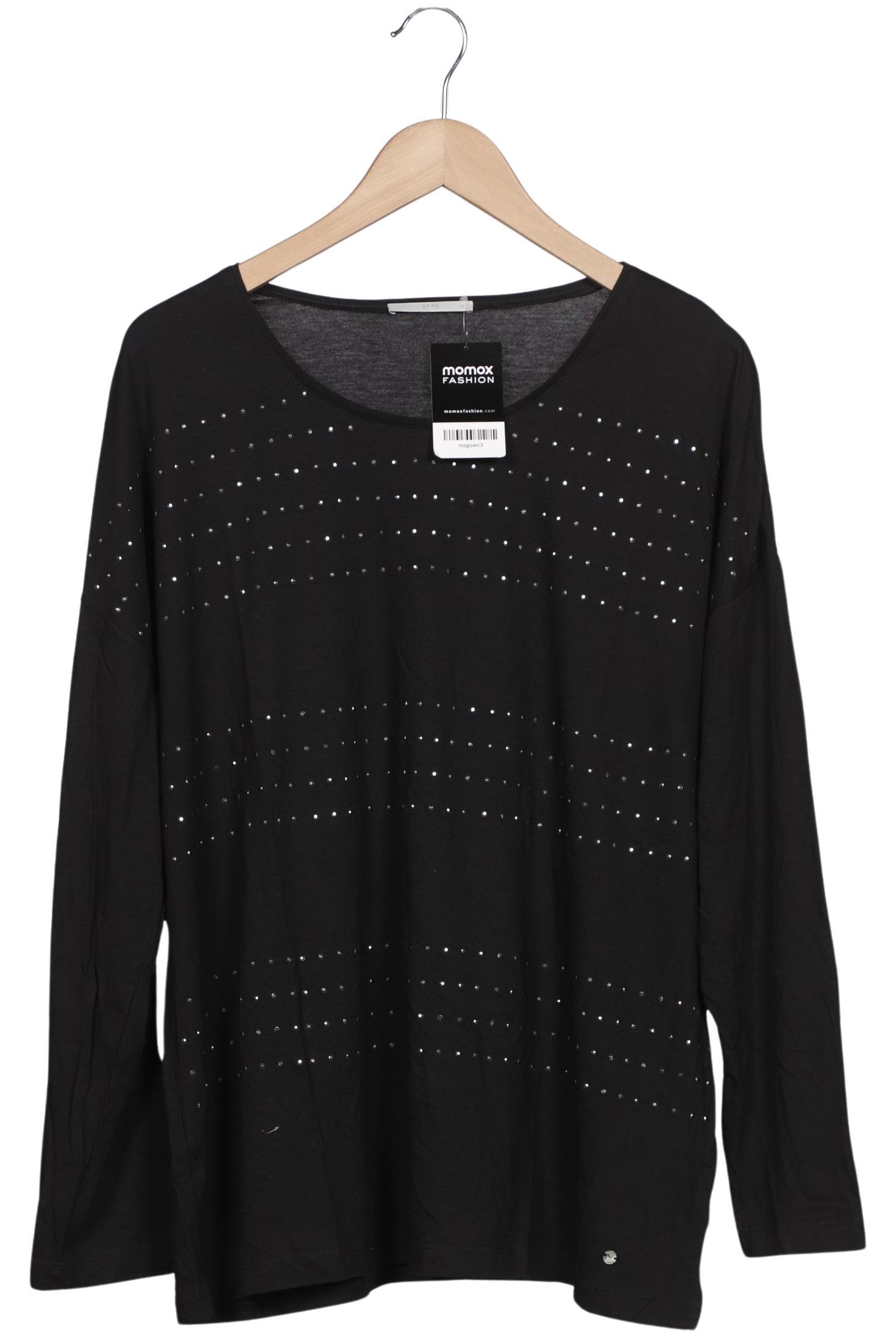 

Brax Damen Langarmshirt, schwarz, Gr. 48