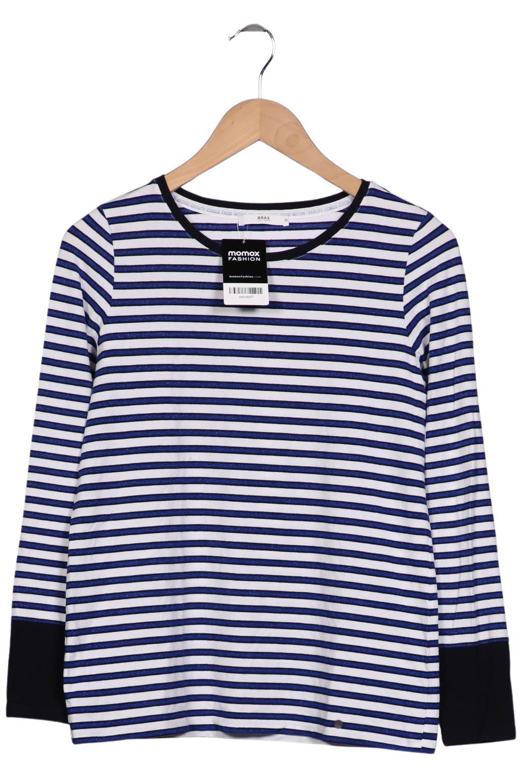 

Brax Damen Langarmshirt, weiß, Gr. 38