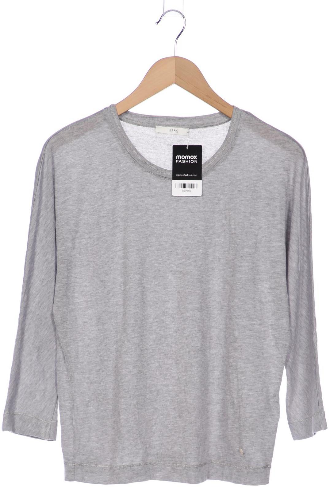 

Brax Damen Langarmshirt, grau, Gr. 36