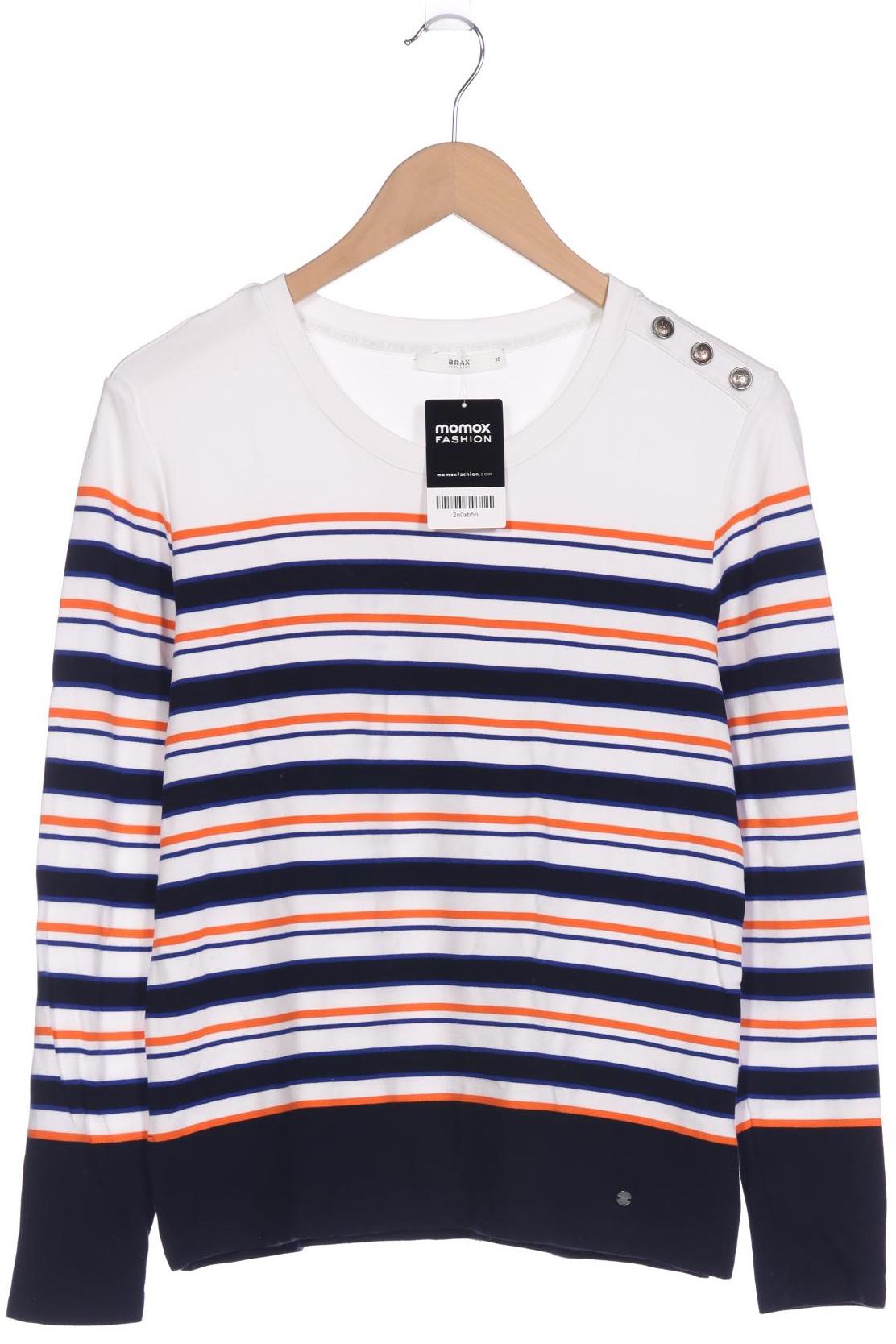 

Brax Damen Langarmshirt, weiß, Gr. 38