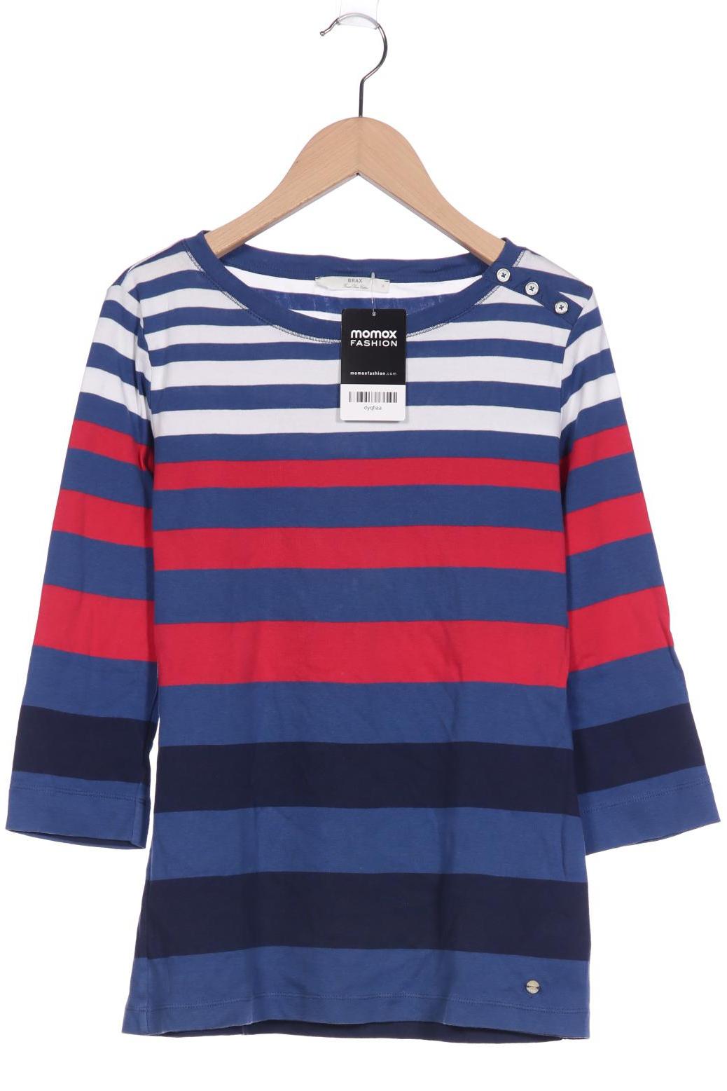 

Brax Damen Langarmshirt, blau, Gr. 38