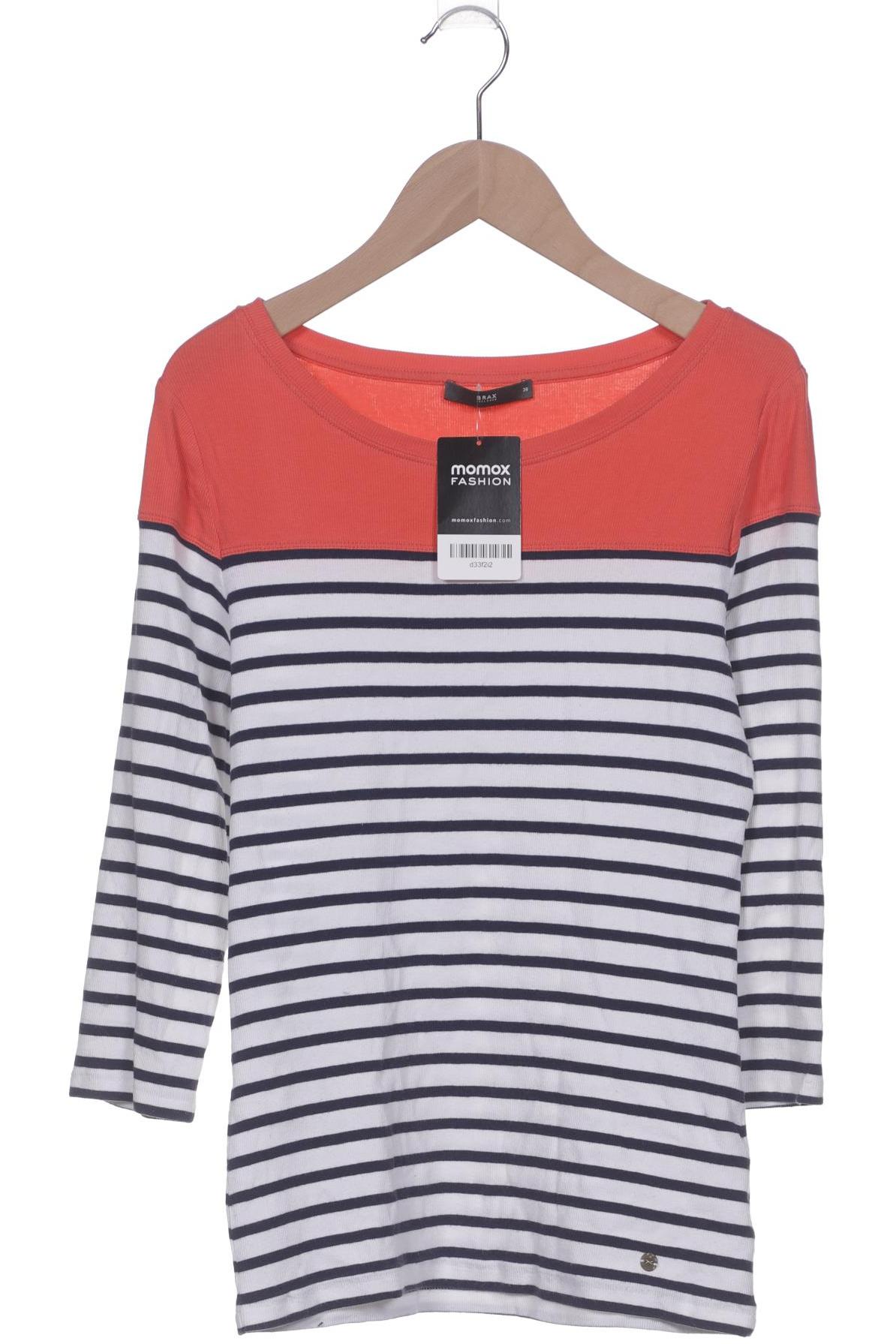 

Brax Damen Langarmshirt, weiß, Gr. 38