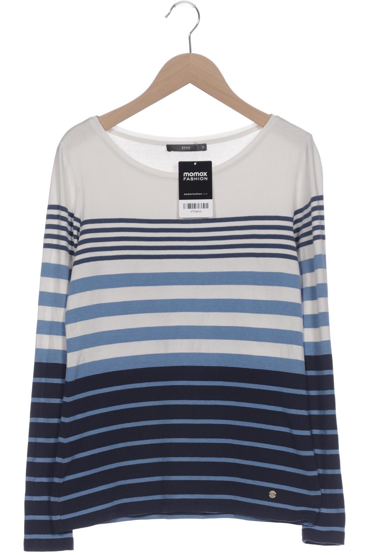 

Brax Damen Langarmshirt, weiß, Gr. 36