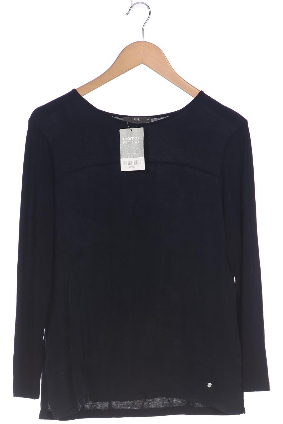 

Brax Damen Langarmshirt, marineblau, Gr. 38