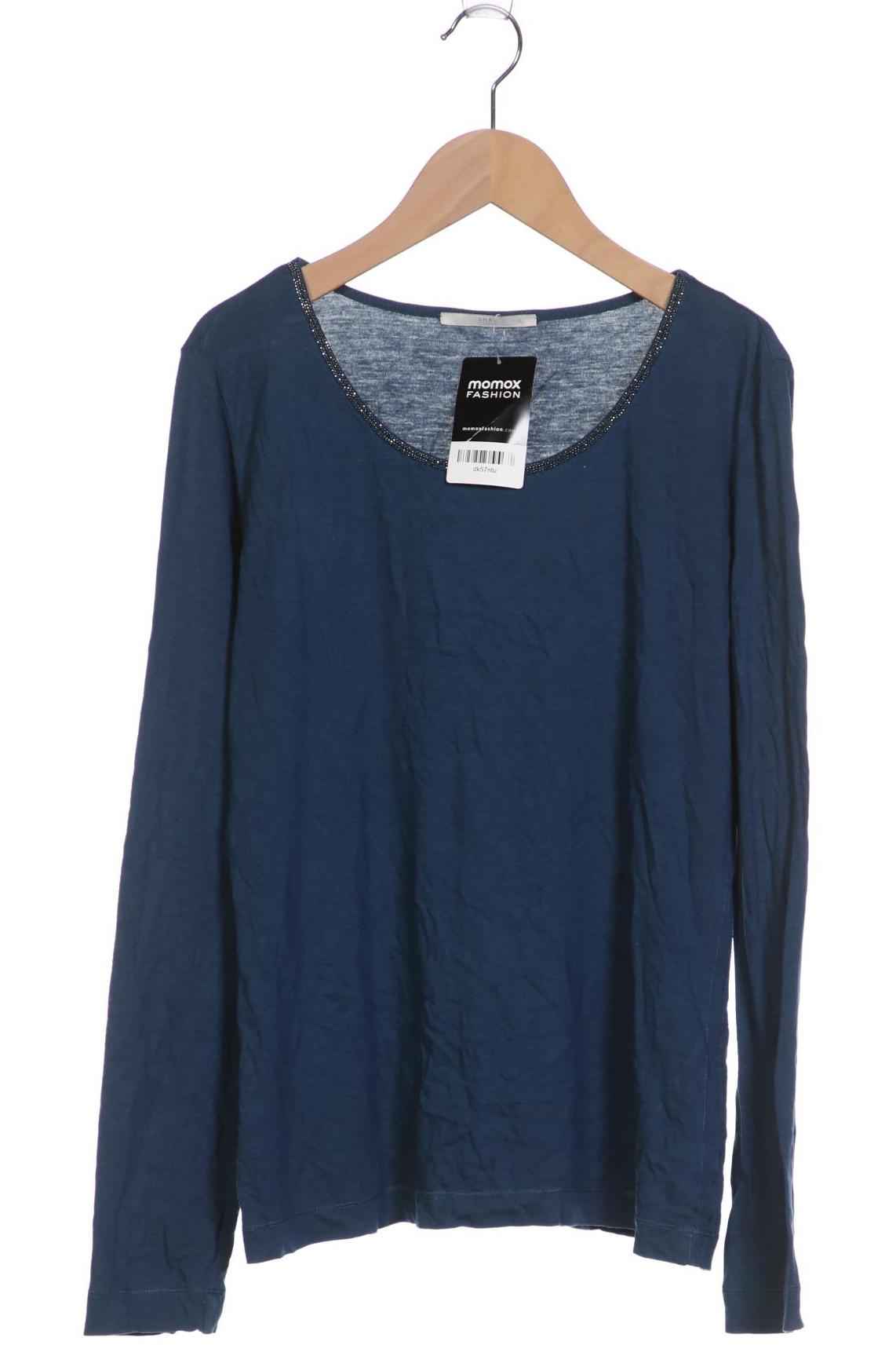 

Brax Damen Langarmshirt, türkis, Gr. 40