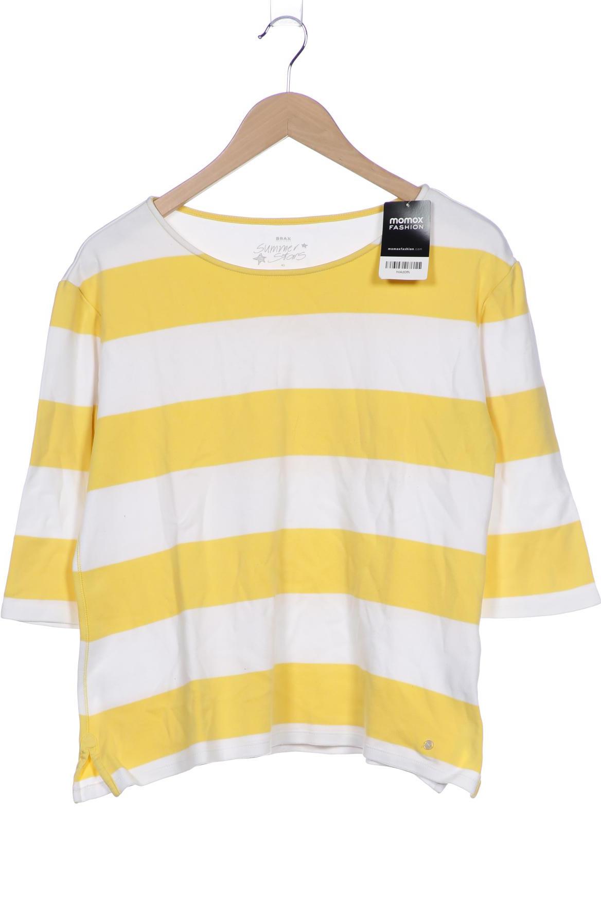 

Brax Damen Langarmshirt, gelb, Gr. 40