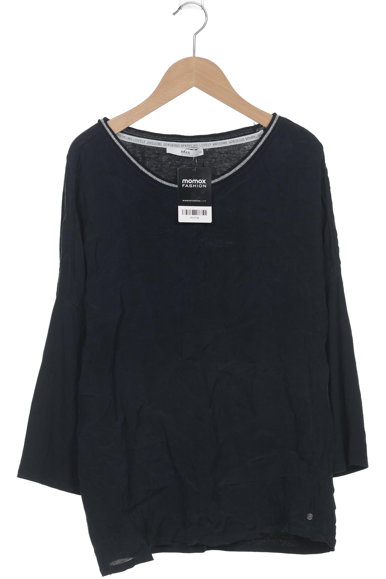 

Brax Damen Langarmshirt, marineblau, Gr. 42