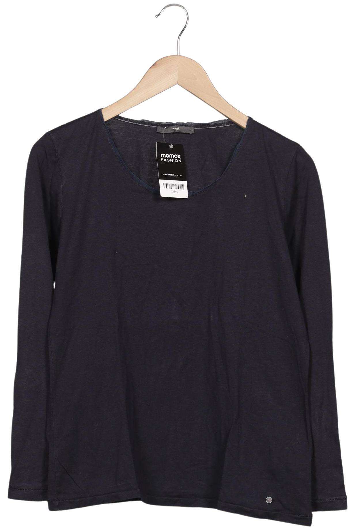 

Brax Damen Langarmshirt, marineblau, Gr. 42