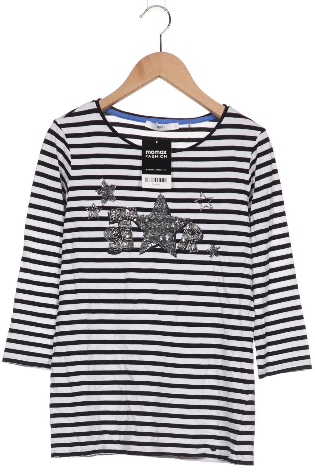 

BRAX Damen Langarmshirt, marineblau