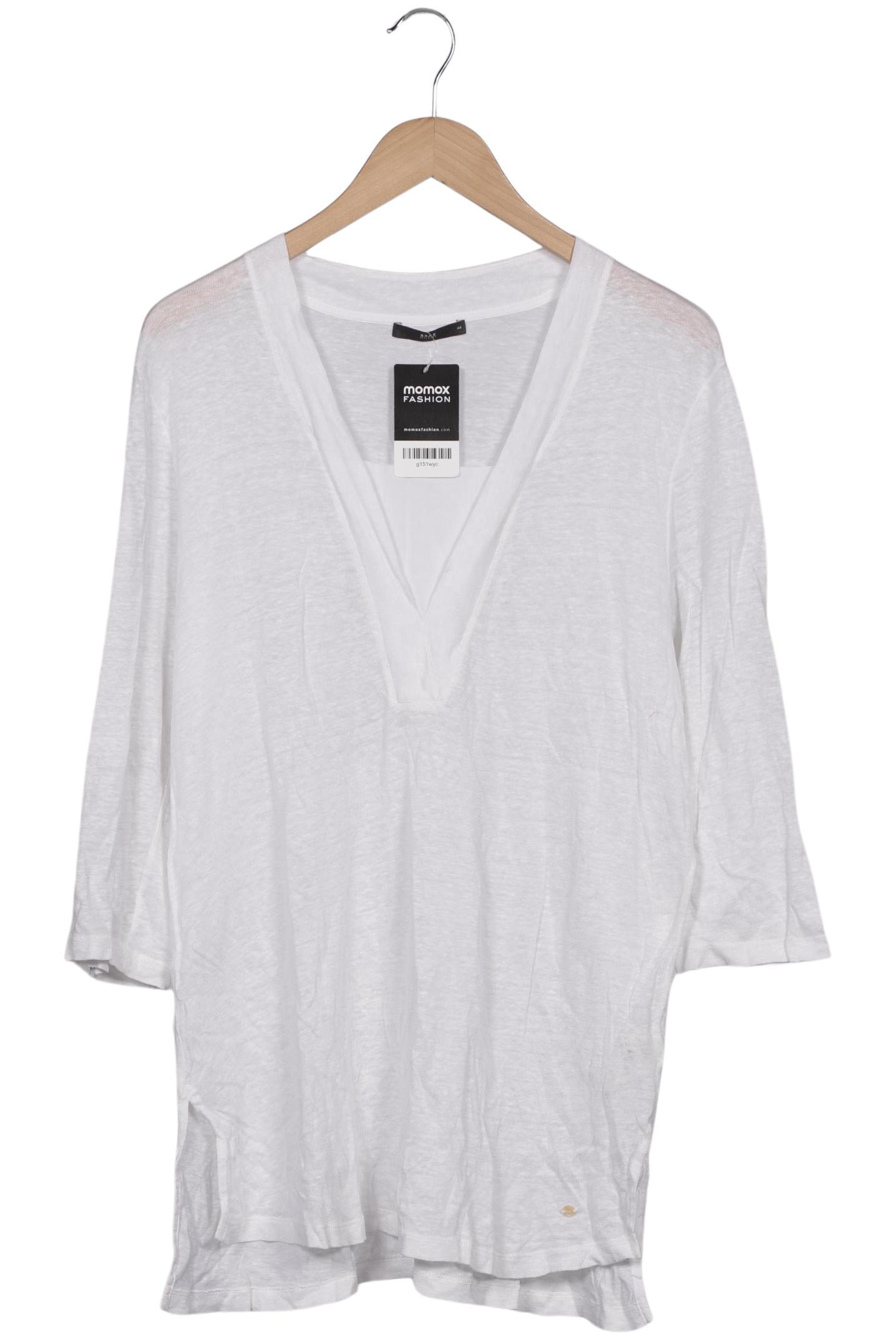 

Brax Damen Langarmshirt, weiß, Gr. 44