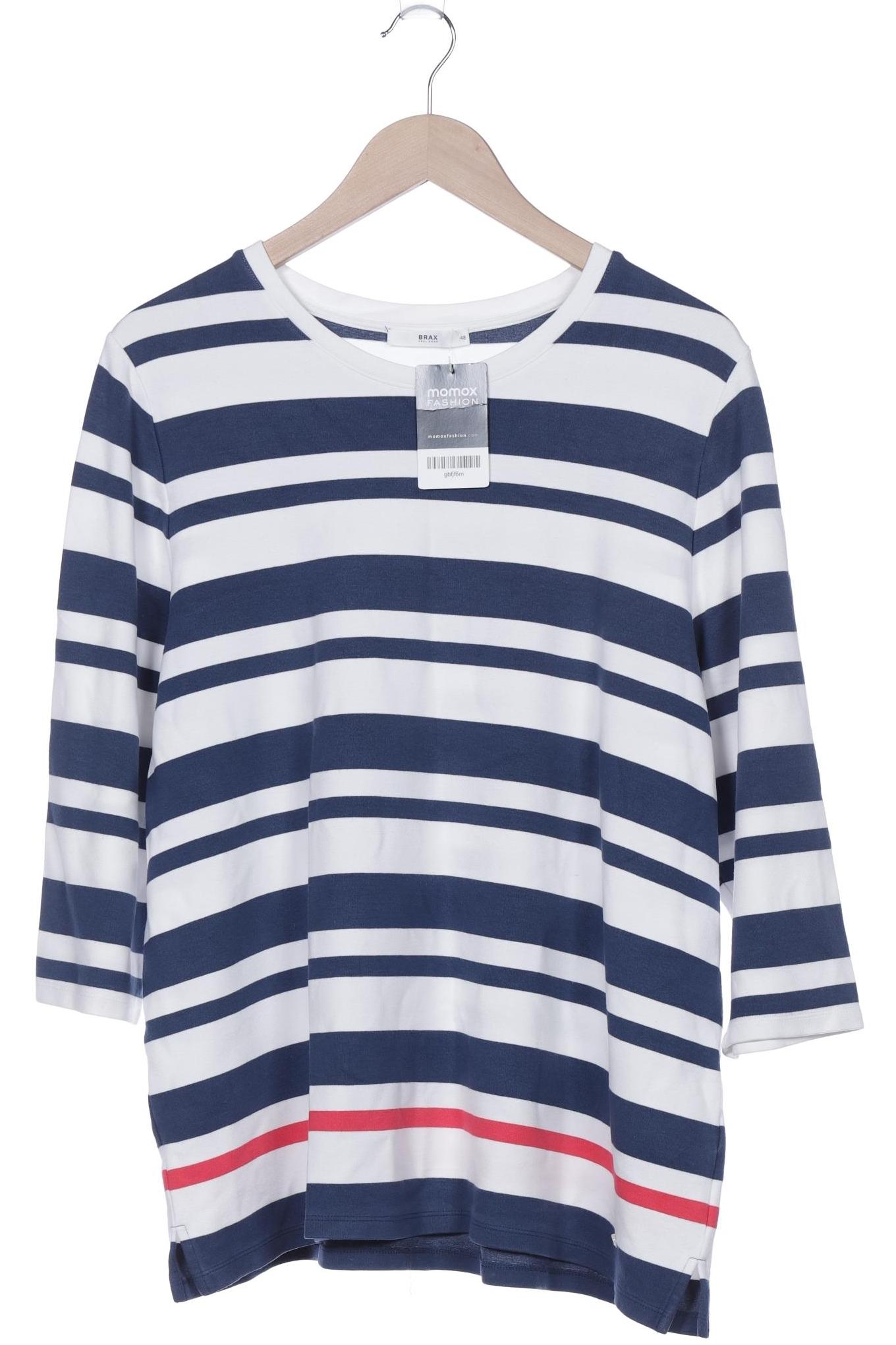 

Brax Damen Langarmshirt, marineblau, Gr. 48