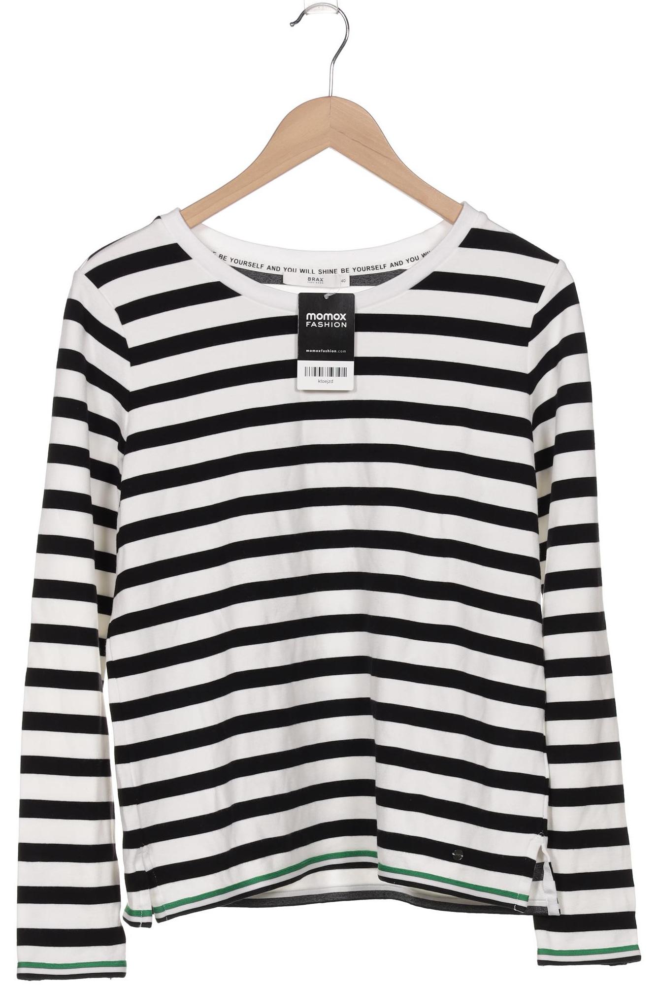 

Brax Damen Langarmshirt, weiß, Gr. 40