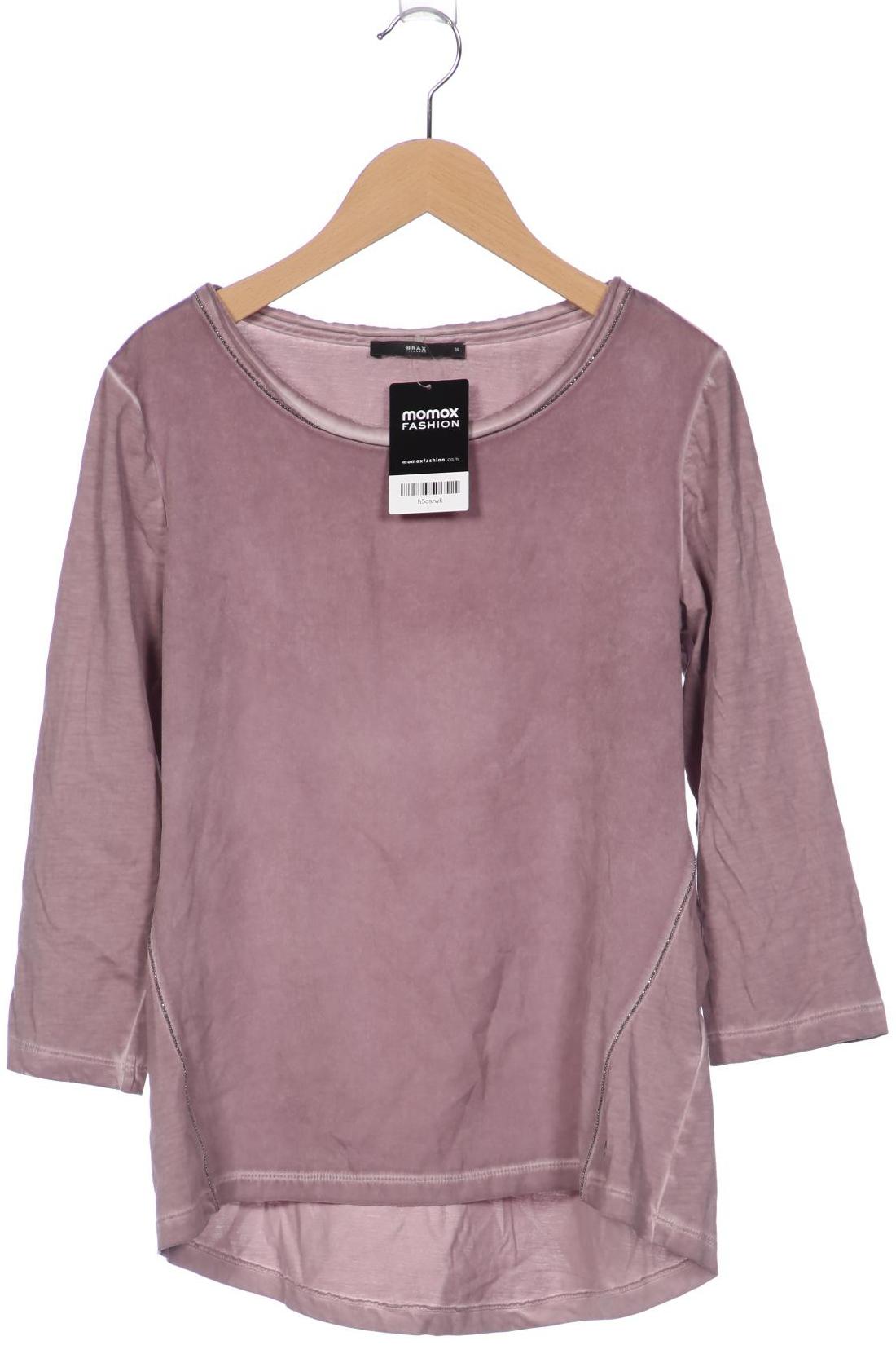 

Brax Damen Langarmshirt, flieder, Gr. 36
