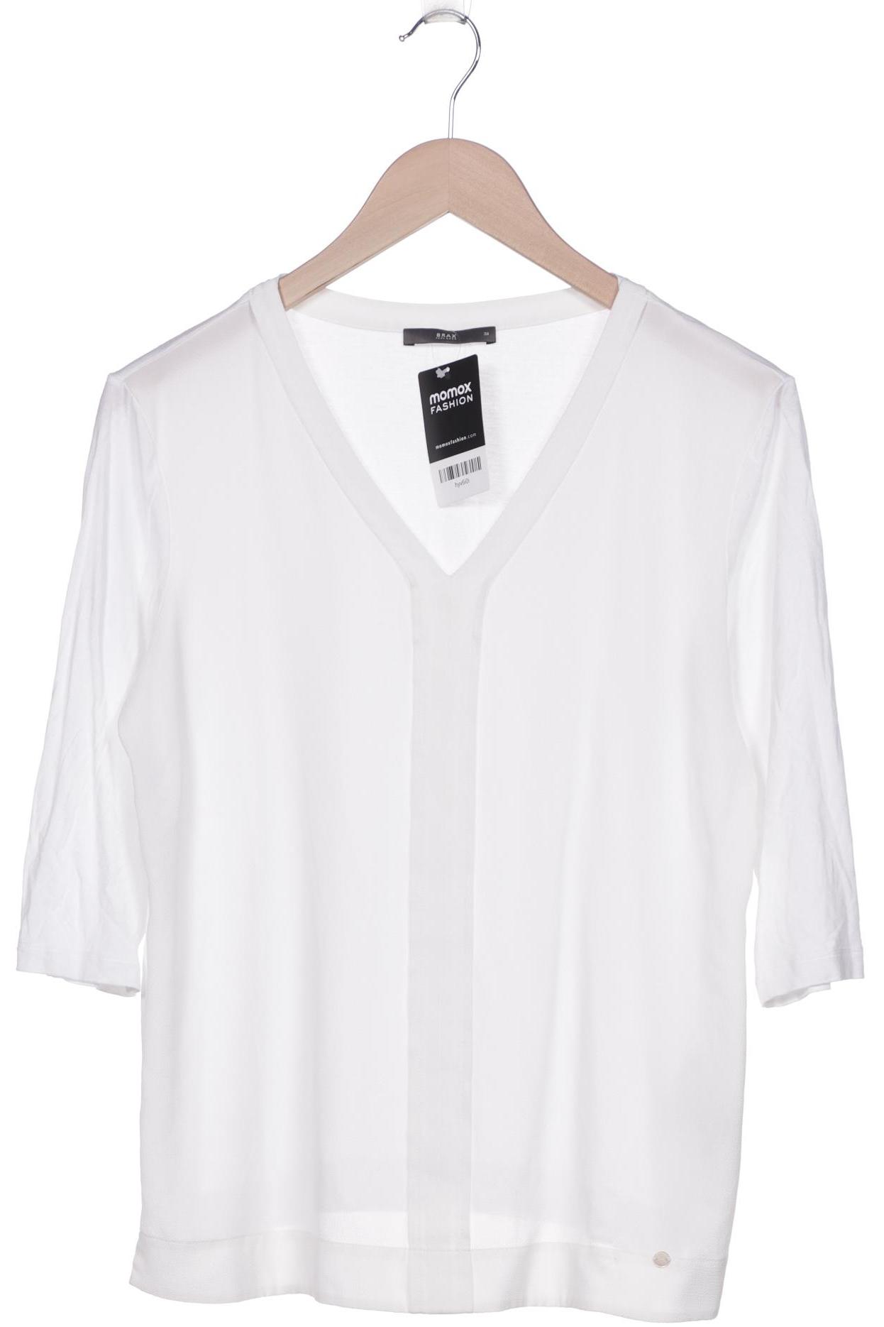 

BRAX Damen Langarmshirt, weiß