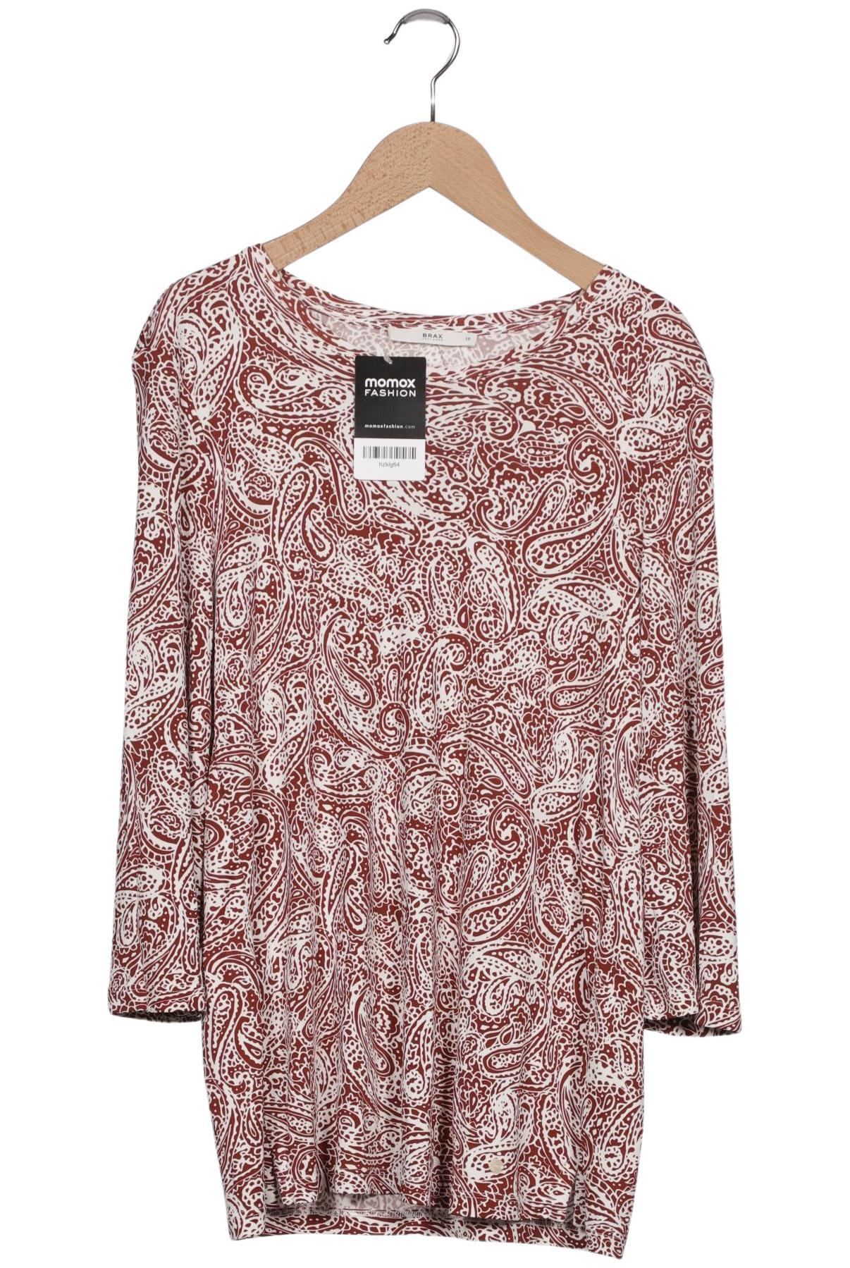 

Brax Damen Langarmshirt, rot, Gr. 38