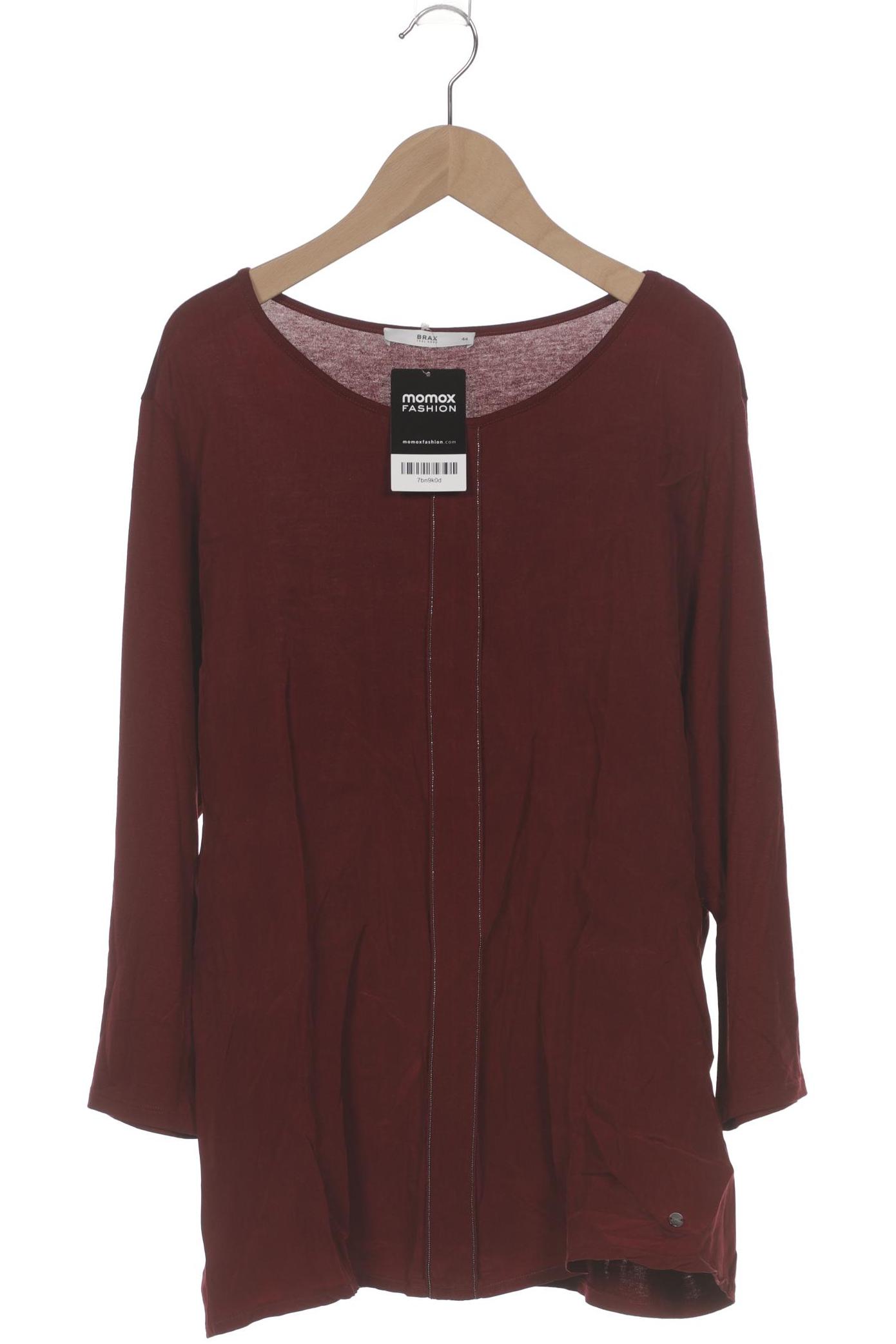 

Brax Damen Langarmshirt, bordeaux, Gr. 44