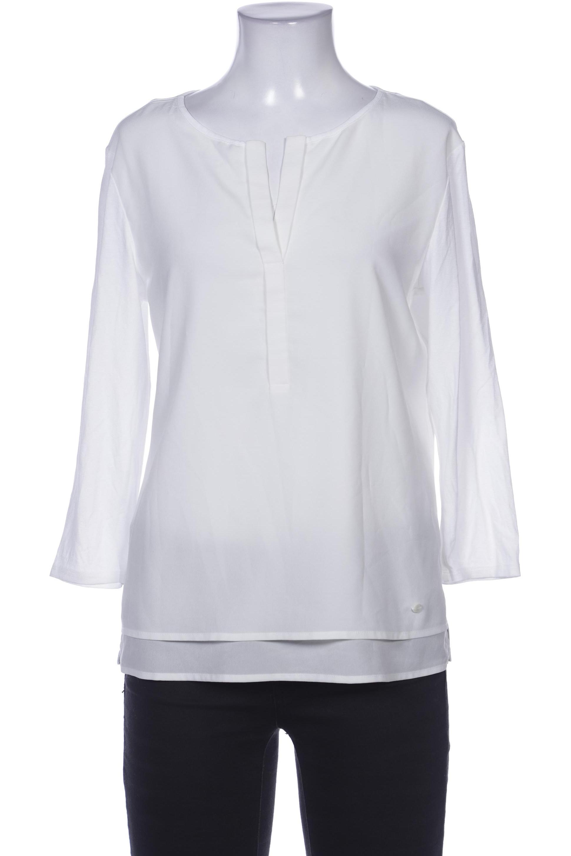 

Brax Damen Langarmshirt, weiß, Gr. 36