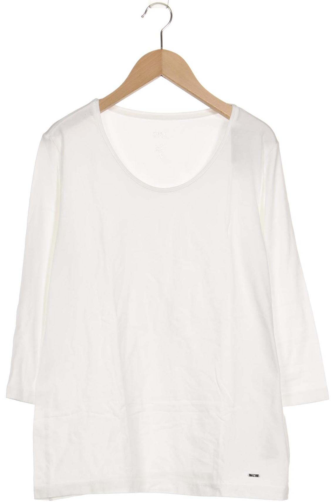 

Brax Damen Langarmshirt, weiß, Gr. 42