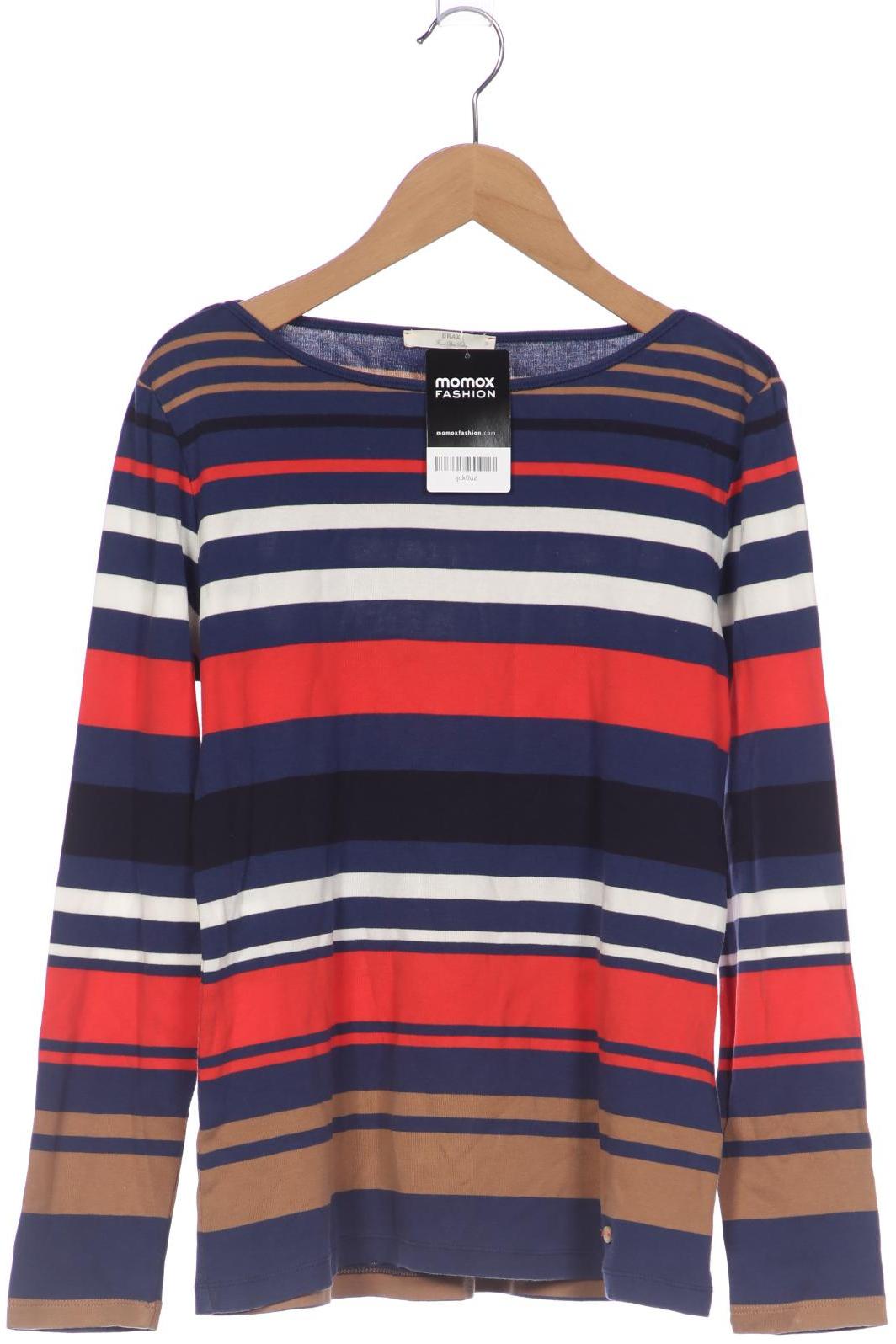 

Brax Damen Langarmshirt, blau, Gr. 38