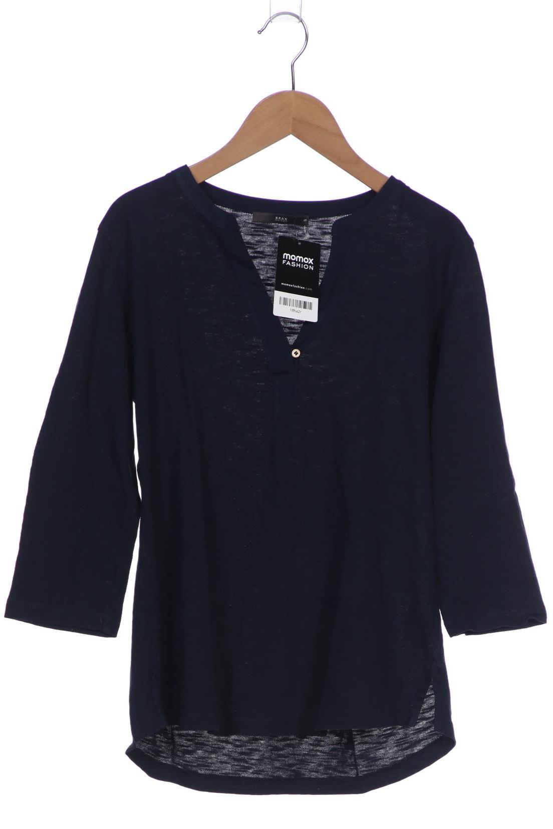 

Brax Damen Langarmshirt, marineblau, Gr. 40