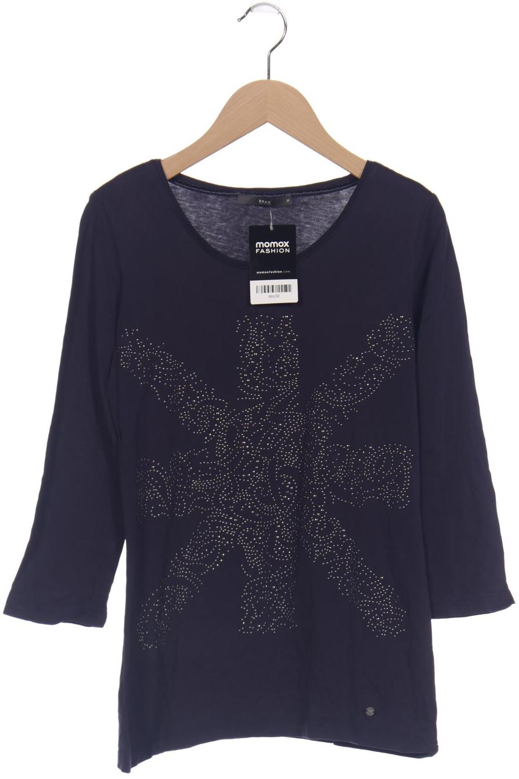 

BRAX Damen Langarmshirt, marineblau