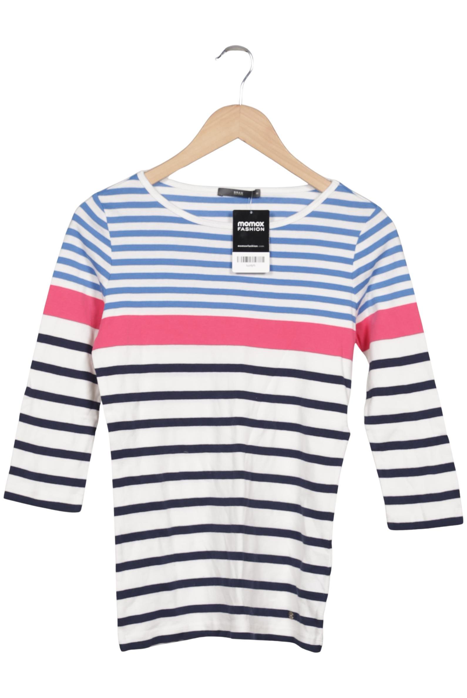 

Brax Damen Langarmshirt, weiß, Gr. 38