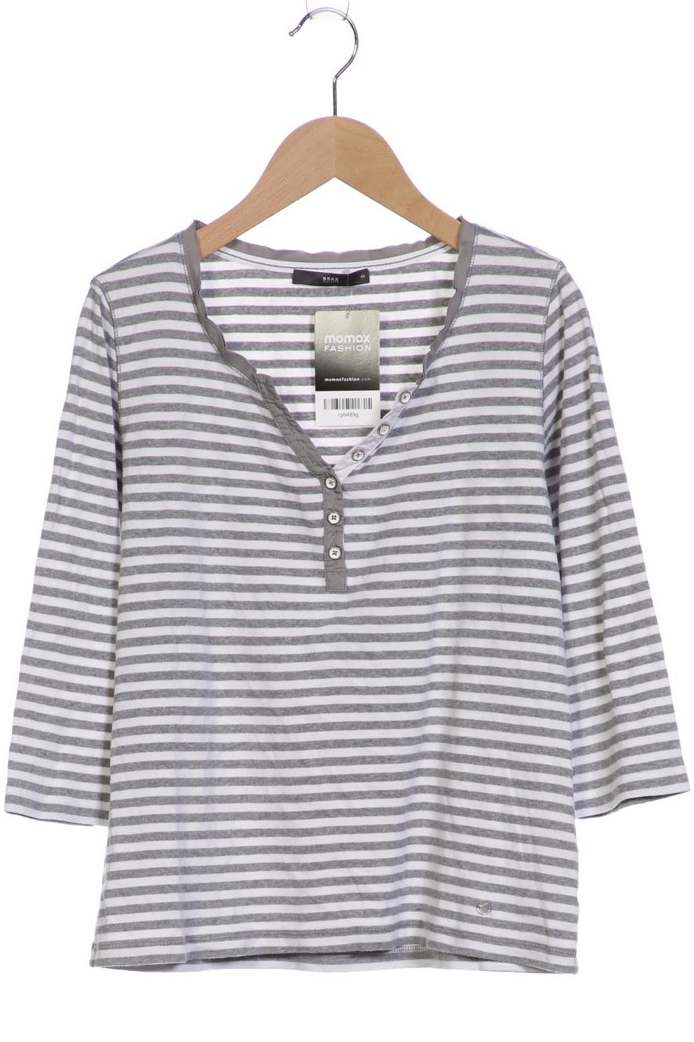 

Brax Damen Langarmshirt, grau, Gr. 40