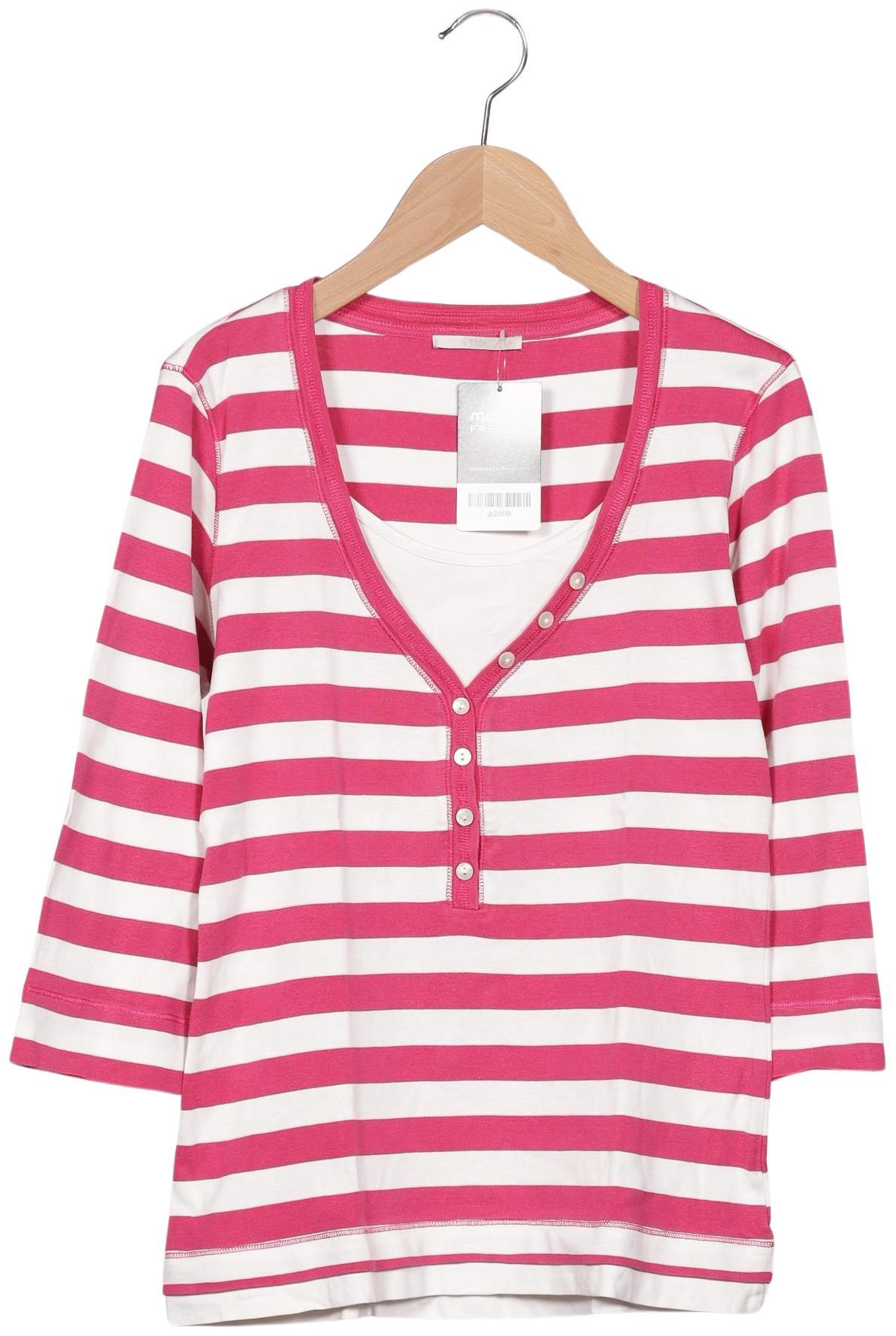 

Brax Damen Langarmshirt, pink, Gr. 38