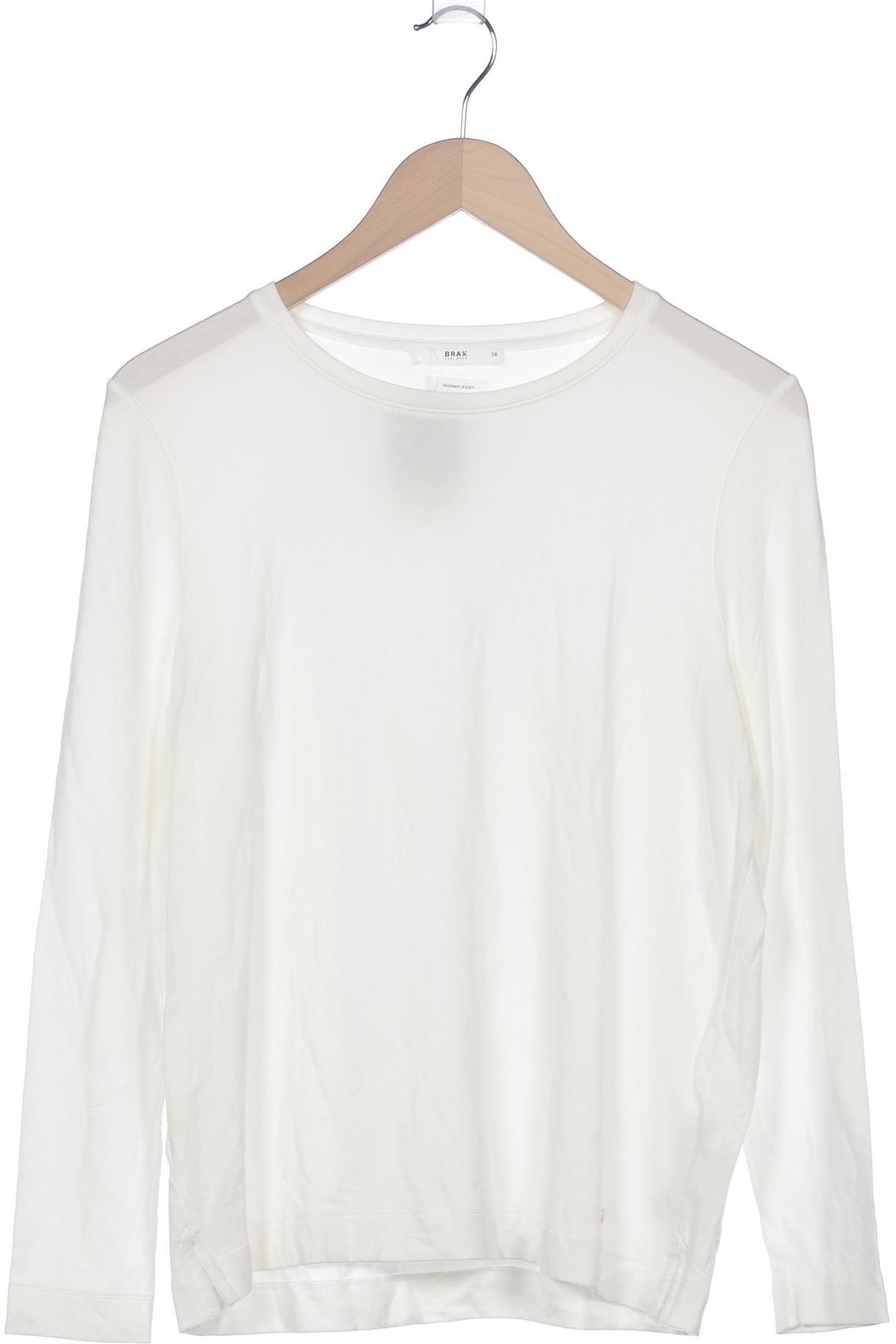 

Brax Damen Langarmshirt, cremeweiß, Gr. 38
