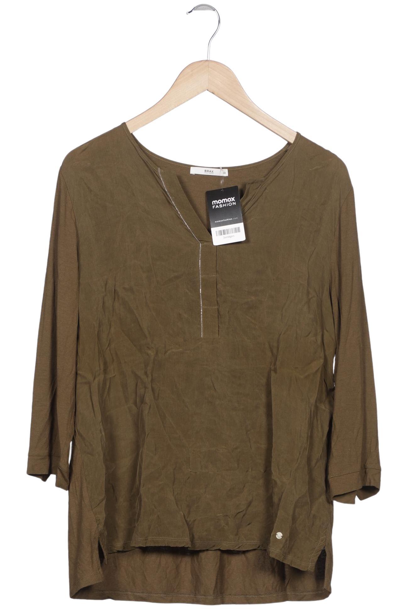 

Brax Damen Langarmshirt, grün, Gr. 44