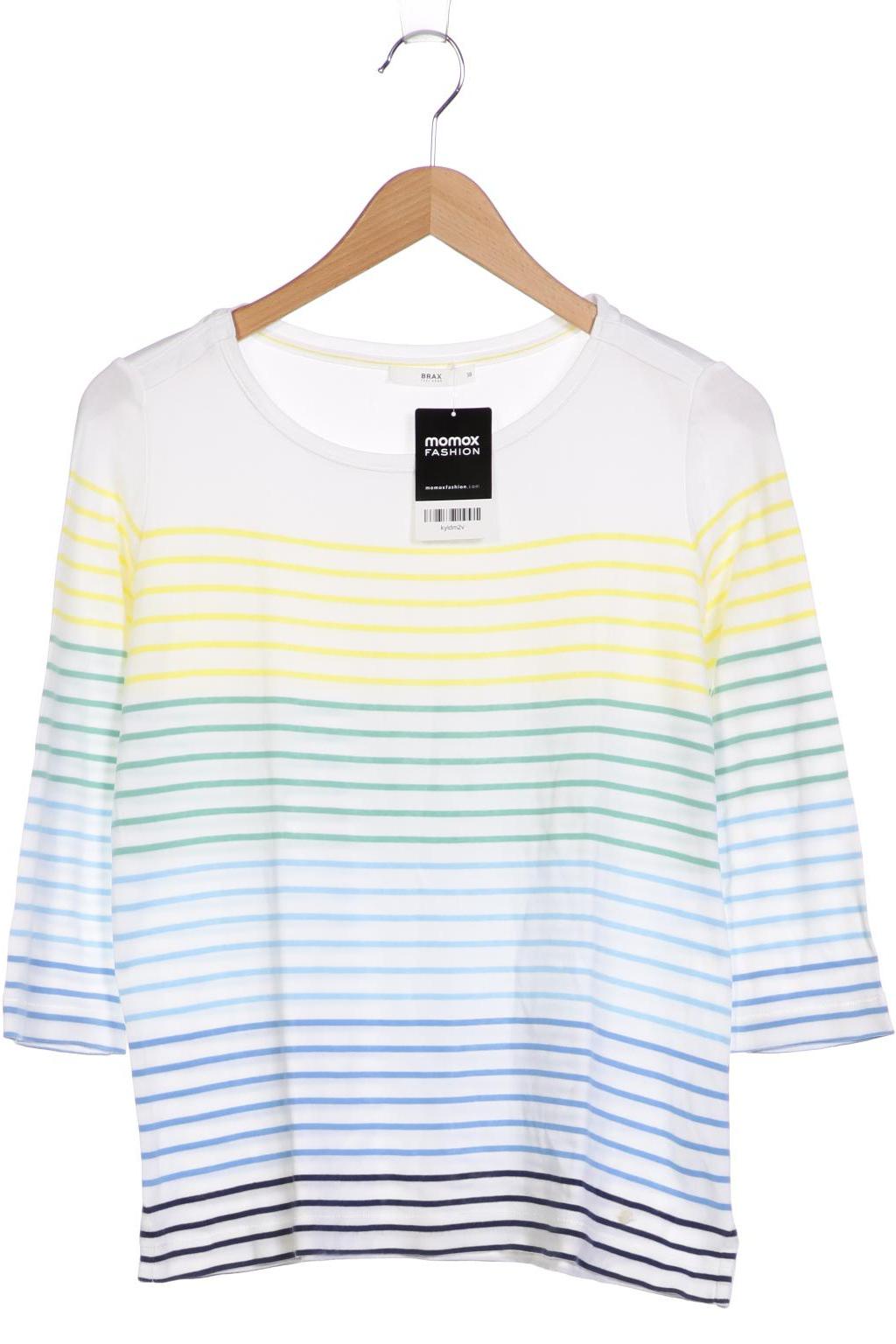 

Brax Damen Langarmshirt, weiß, Gr. 38