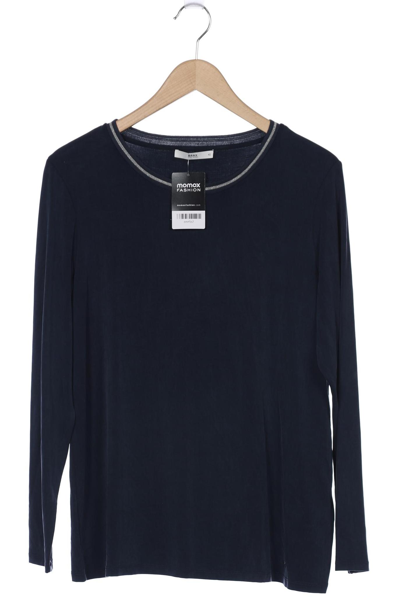 

Brax Damen Langarmshirt, marineblau, Gr. 42