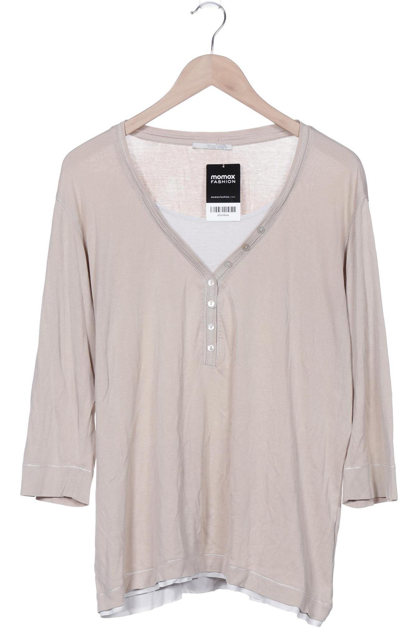 

Brax Damen Langarmshirt, beige, Gr. 46