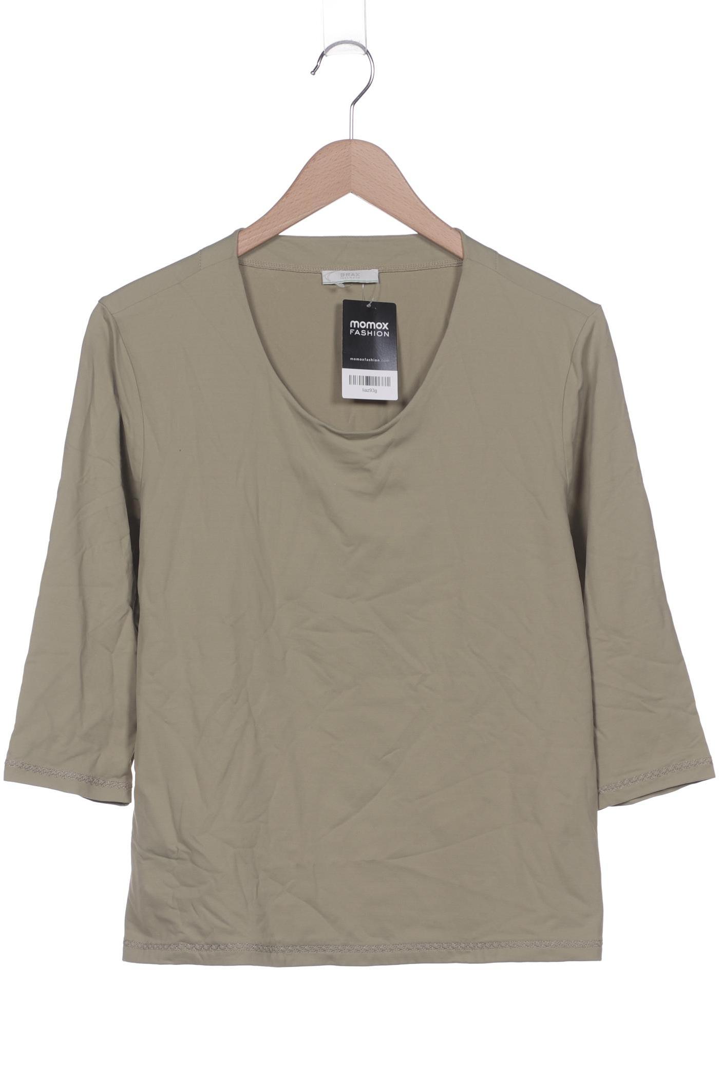 

Brax Damen Langarmshirt, grün, Gr. 42