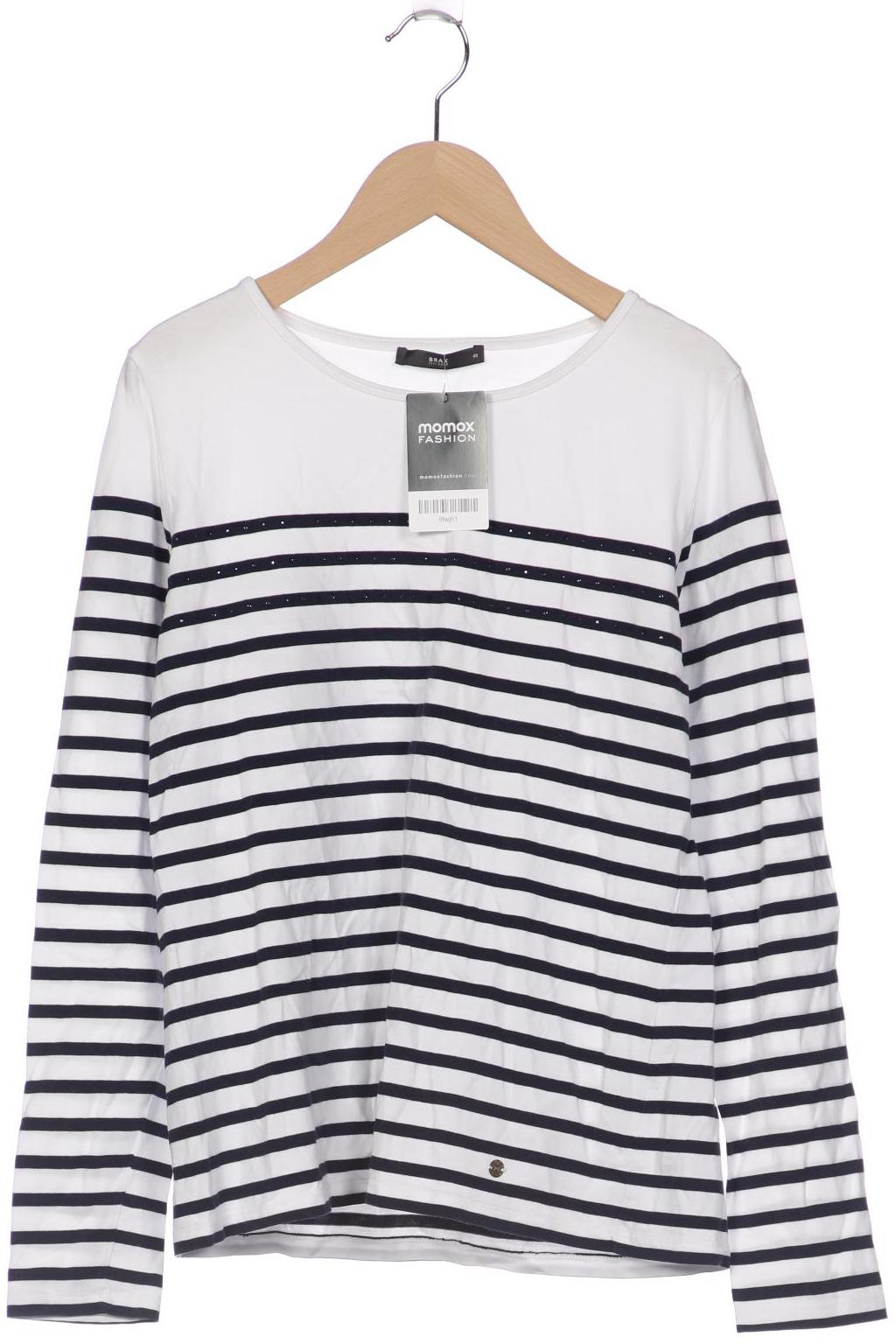 

BRAX Damen Langarmshirt, weiß