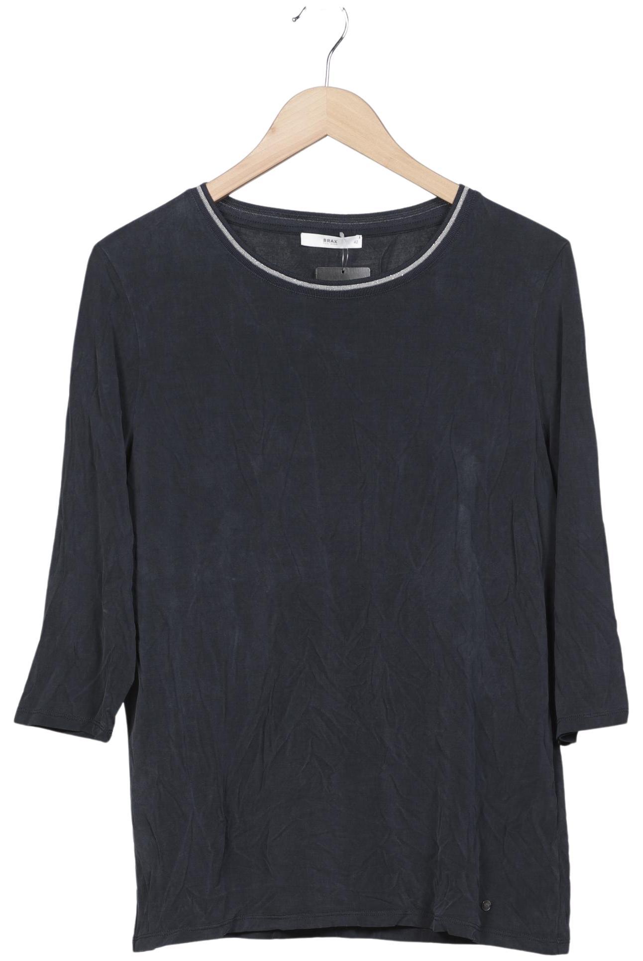 

Brax Damen Langarmshirt, marineblau, Gr. 42